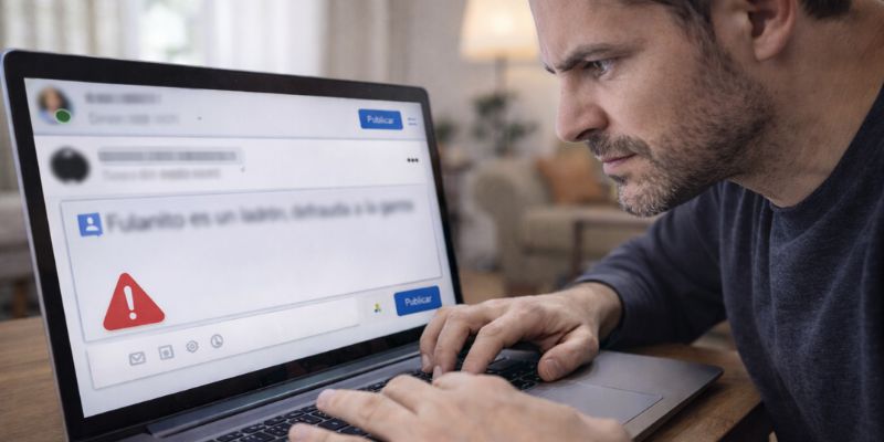 Críticas en redes sociales. derecho al honor